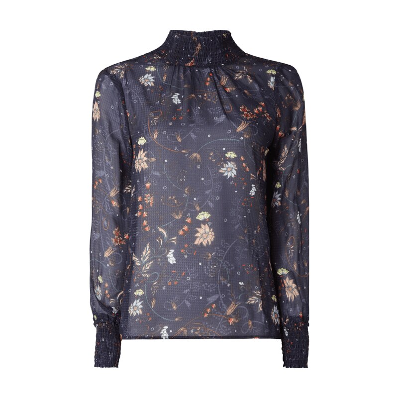 Vero Moda Blusenshirt aus Chiffon mit floralen Details