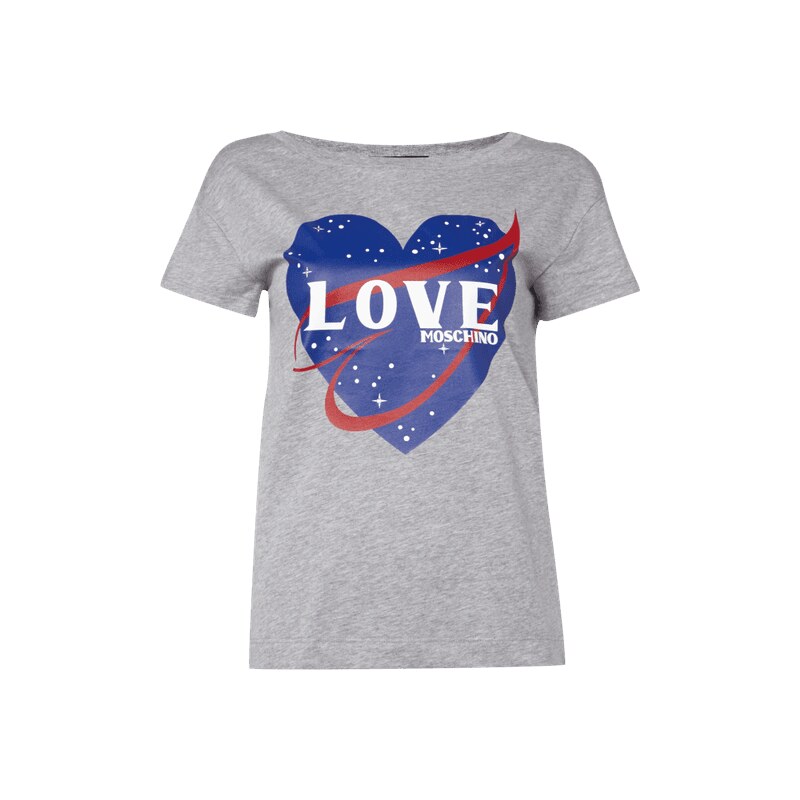 Love Moschino Shirt mit Herz-Print