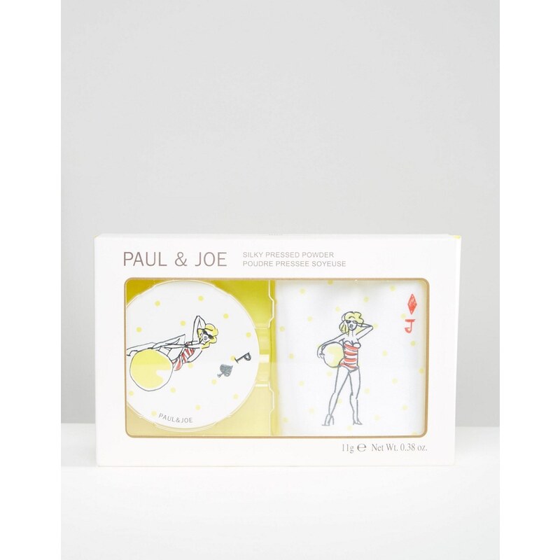 Paul & Joe - Seidiger, schützender Kompaktpuder in limitierter Auflage - Beige