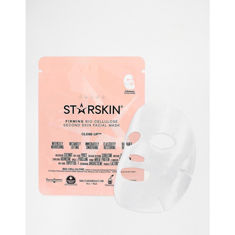 Starskin - Close-Up - Straffende Gesichtsmaske aus Bio-Zellulose - Transparent