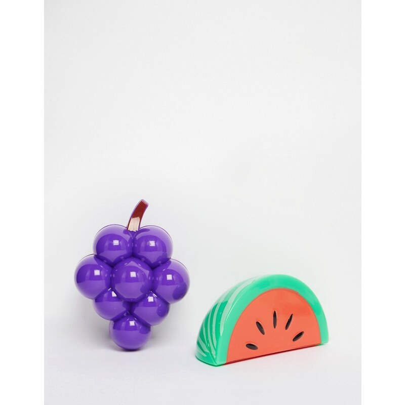 Beauty Extras Fruchtiges Lippenbalsam-Duo - Trauben und Wassermelone - Transparent