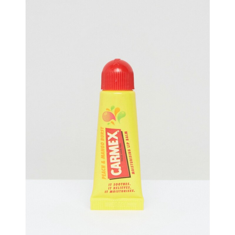 Beauty Extras Carmex - Peach & Mango Burst - Pflegender Lippenbalsam - Transparent