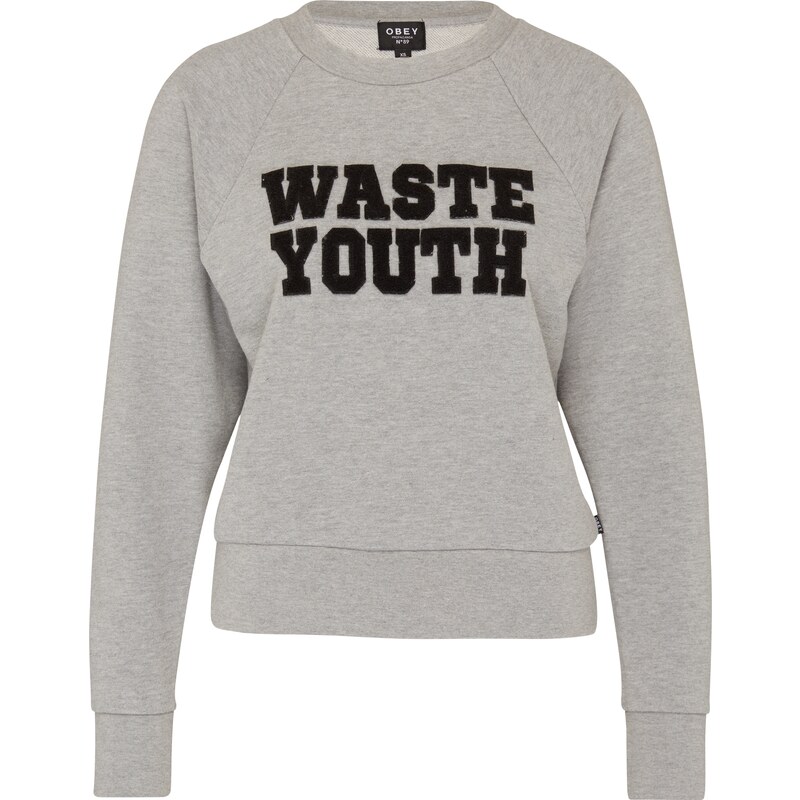 Obey Sweatshirt Waste Youth