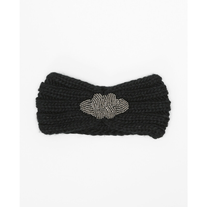 Haarband mit Schmuck besetzt Schwarz, Größe 00 -Pimkie- Mode für Damen