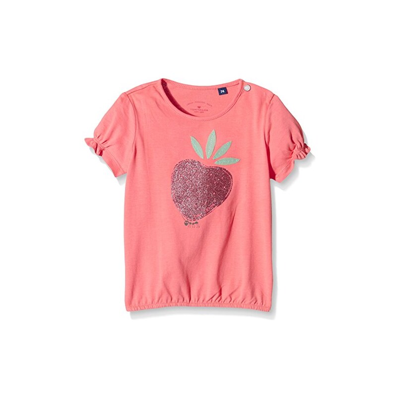 TOM TAILOR Kids Baby-Mädchen Peached Application T-Shirt