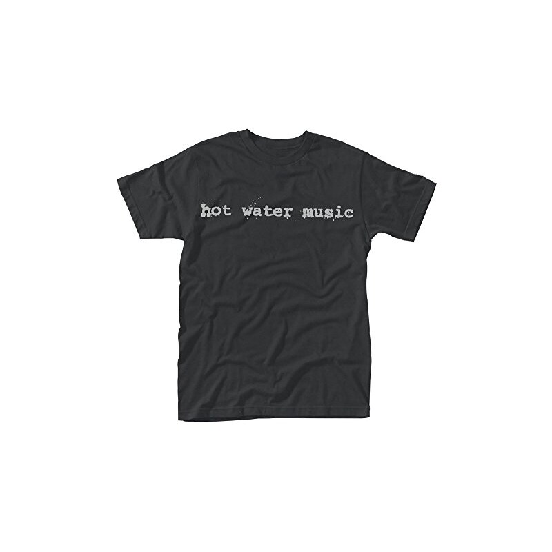 Plastichead Herren T-Shirt Hot Water Music Traditional Tsfb