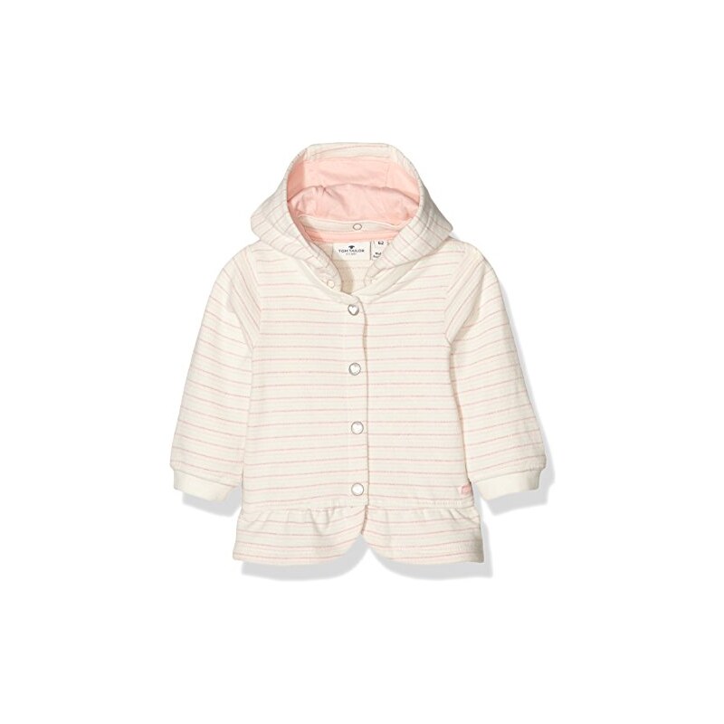 TOM TAILOR Kids Baby-Mädchen Sweatshirt Sweatjacket Detachable Hood