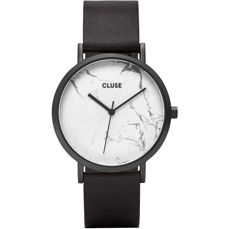 Cluse La Roche Black/White Marble Armbanduhr CL40002