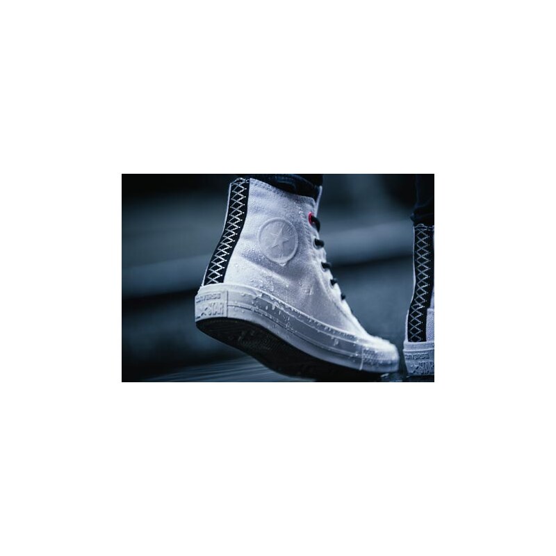 Converse All Star Ii Shield Canvas Hi Sneaker Schuhe white/lava