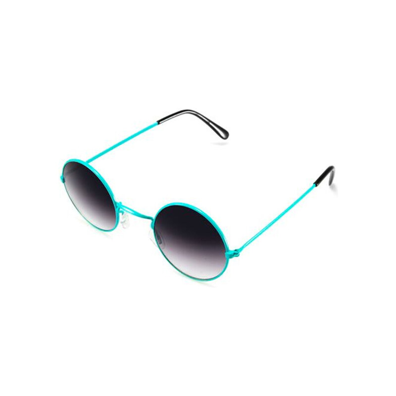 Lesara Sonnenbrille mit runden Gläsern - Blau