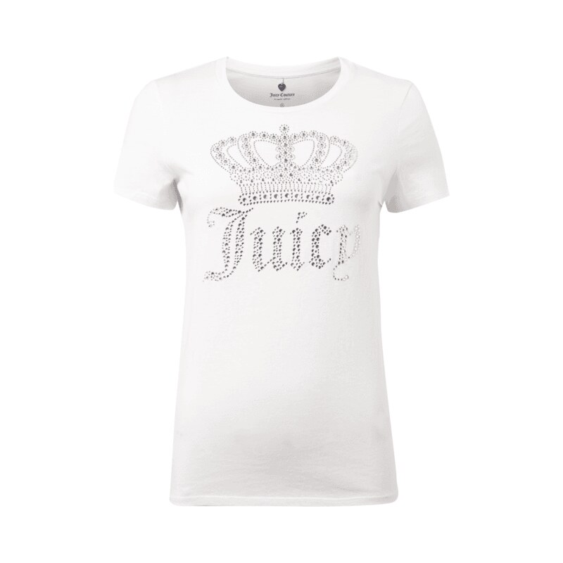 Juicy Couture T-Shirt mit Logo aus Ziersteinen