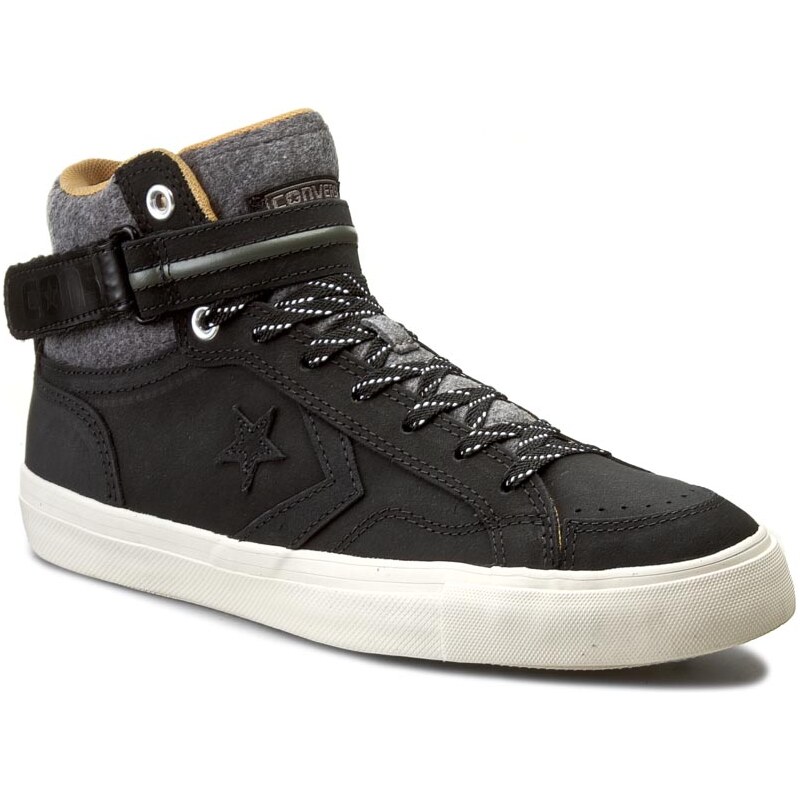 Sneakers CONVERSE - Pro Blaze Plus Suede Hi 153736C Black/Charcoal/Parchment