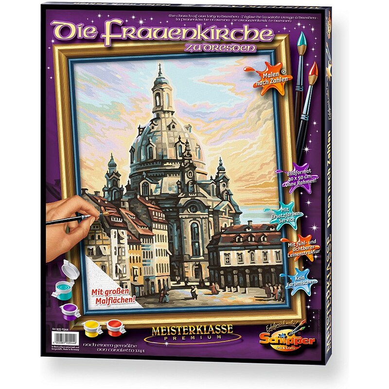 Schipper Malen nach Zahlen, »Meisterklasse Premium Die Frauenkirche zu Dresden«