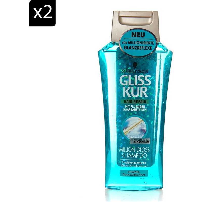 Gliss 2-er Set Million Gloss Hair Repair - 250 ml