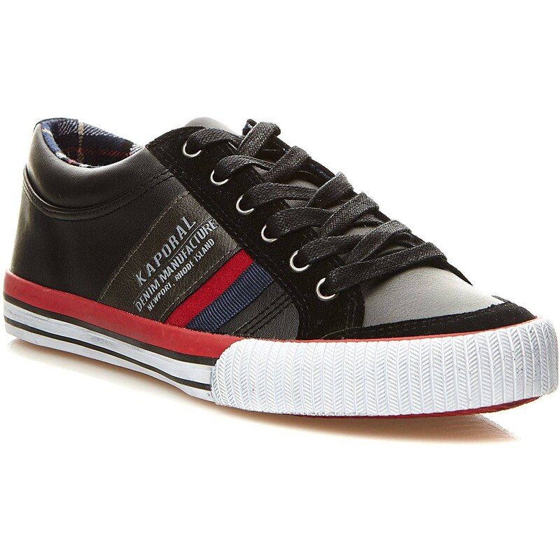 Kaporal Shoes Beart - Ledersneakers - schwarz