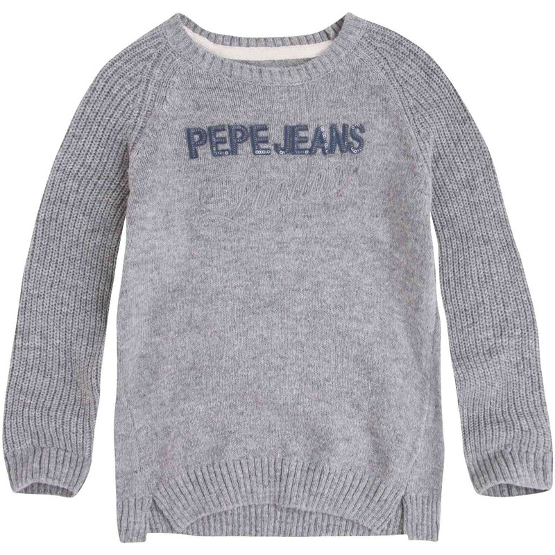 Pepe Jeans London Georgia - Pullover - grau meliert