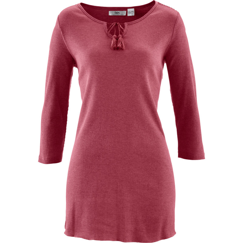 bpc bonprix collection Shirt-Tunika mit 3/4-Ärmeln 3/4 Arm in rot für Damen von bonprix