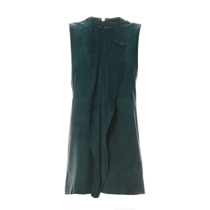 French Connection Kleid mit kurzem Schnitt - dunkelgrün