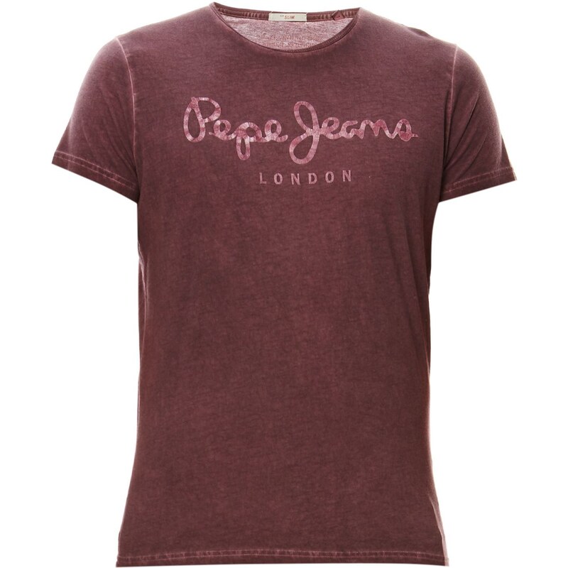 Pepe Jeans London Kevin - T-Shirt - auberginefarben