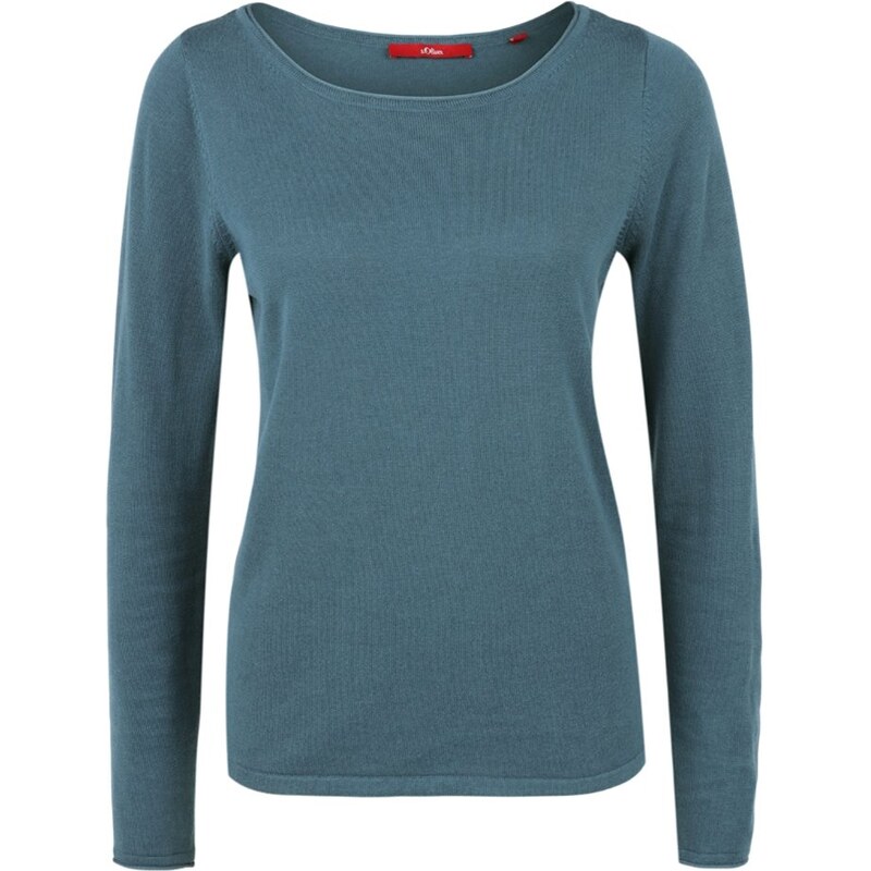 s.Oliver Strickpullover dusty blue
