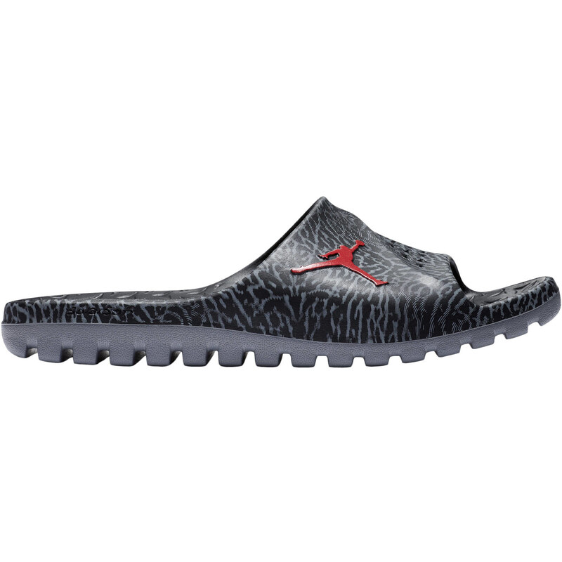 Nike Air Jordan: Herren Badeschuhe Jordan Superfly Team Slide, dunkelgrau, verfügbar in Größe 41,46EU