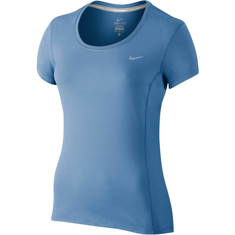 Nike Damen Laufshirt Dri-FIT Contour Kurzarm