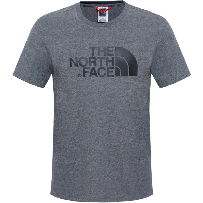 The North Face: Herren T- Shirt Easy Tee M S/S, grau, verfügbar in Größe XL,L