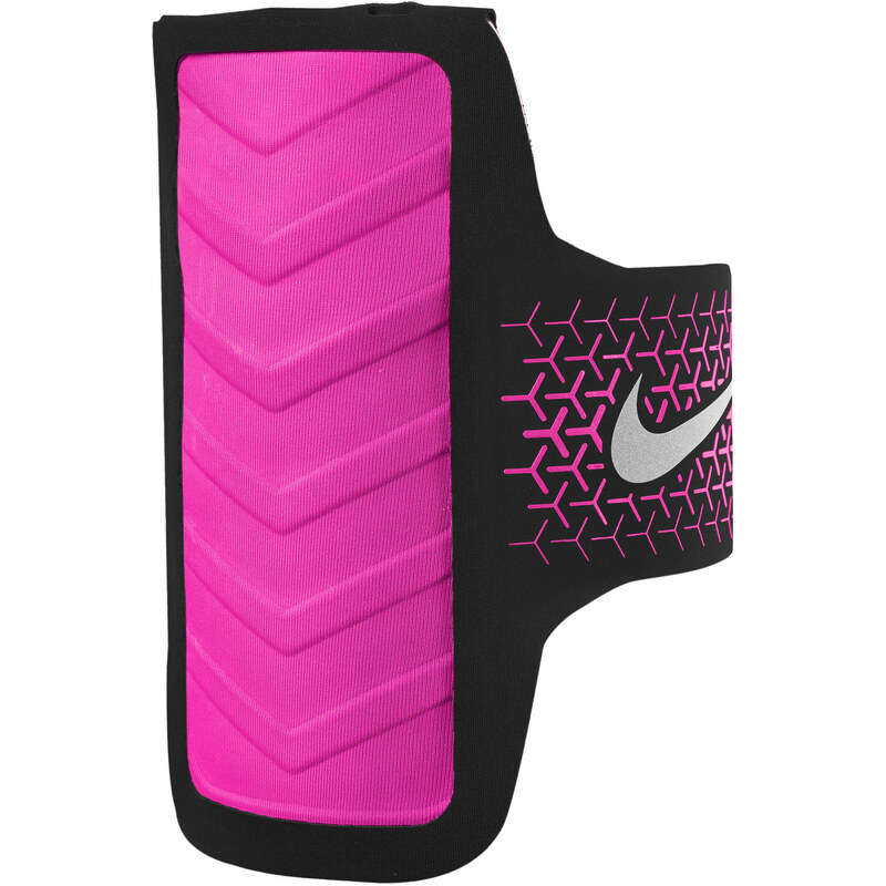 Nike Sportarmband / Handytasche Challenger schwarz/pink, schwarz