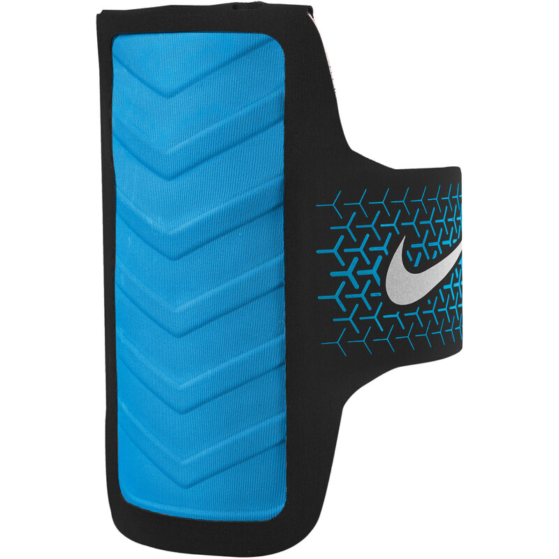 Nike Sportarmband / Handytasche Challenger schwarz/blau, schwarz