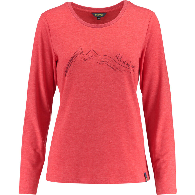 meru: Damen Outdoor-Funktionsshirt / Langarmshirt Lidingö, koralle, verfügbar in Größe 46