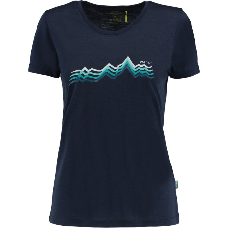 meru: Damen Outdoor-Funktionsshirt / T-Shirt Enköping, nachtblau, verfügbar in Größe 40,36,42,46,44,34