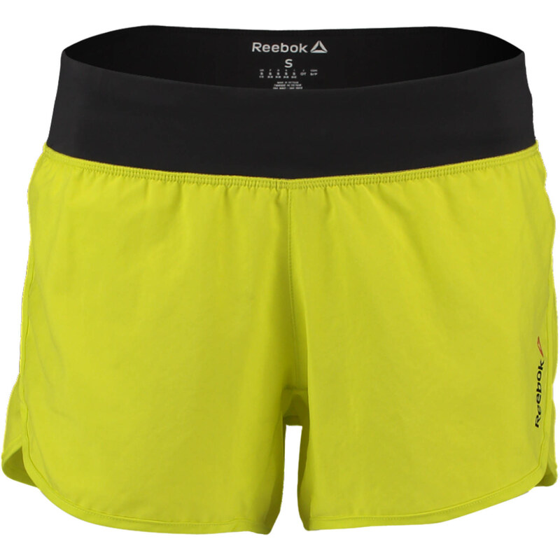 Reebok: Damen Trainingsshorts OS 4in Woven Short, gelb, verfügbar in Größe M