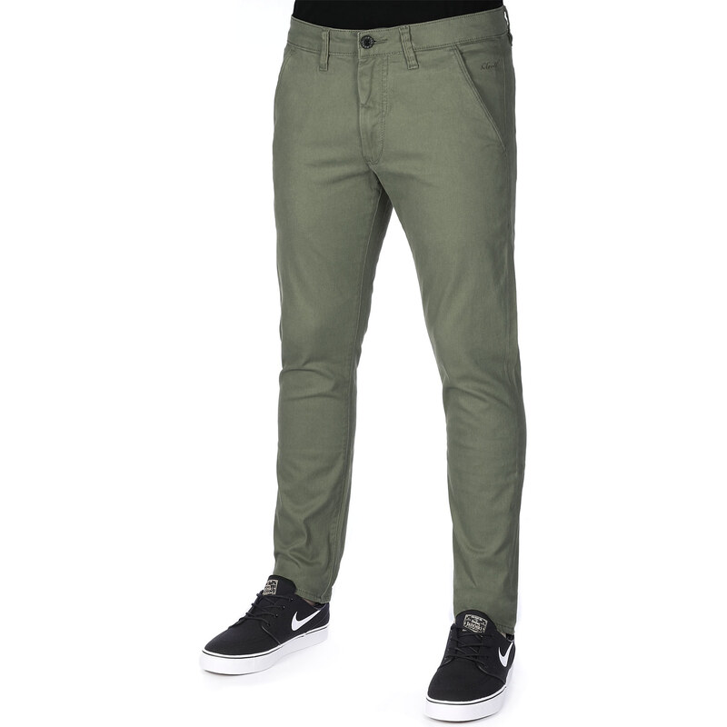 Reell Flex Tapered Chino Hose olive