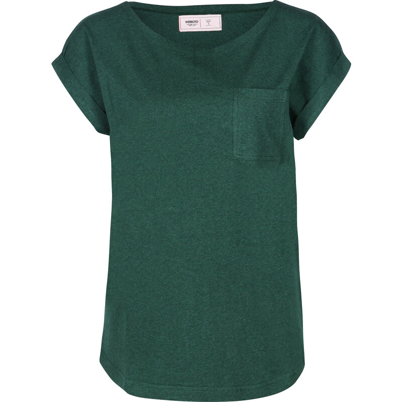 Wemoto Bell Stripe W T-Shirts T-Shirt green melange