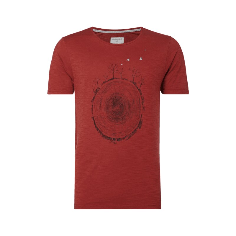 Armedangels T-Shirt mit Baumstamm-Print