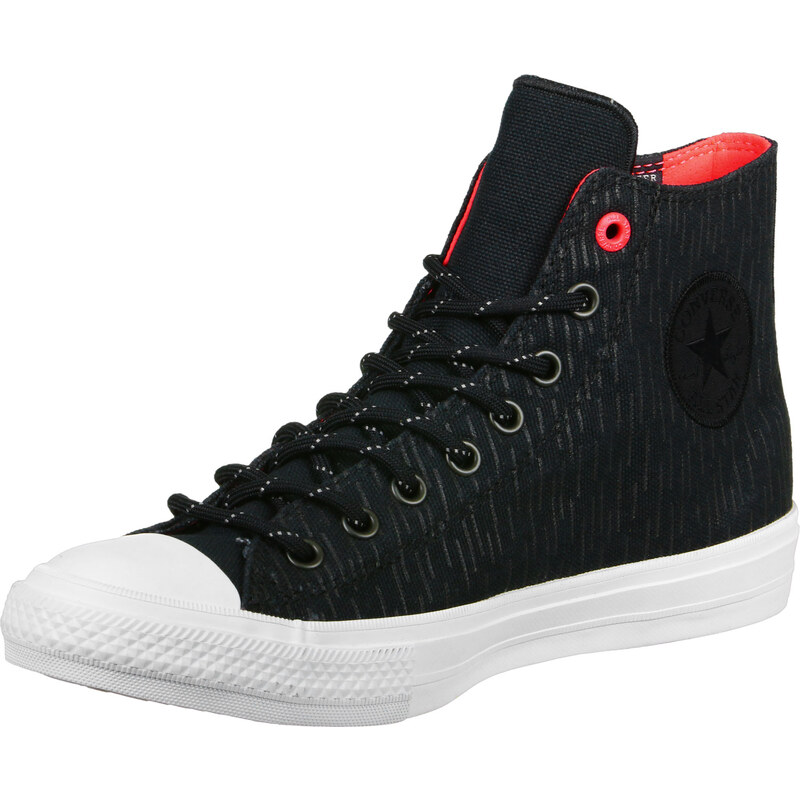 Converse All Star Ii Shield Canvas Hi Sneaker Schuhe black/lava