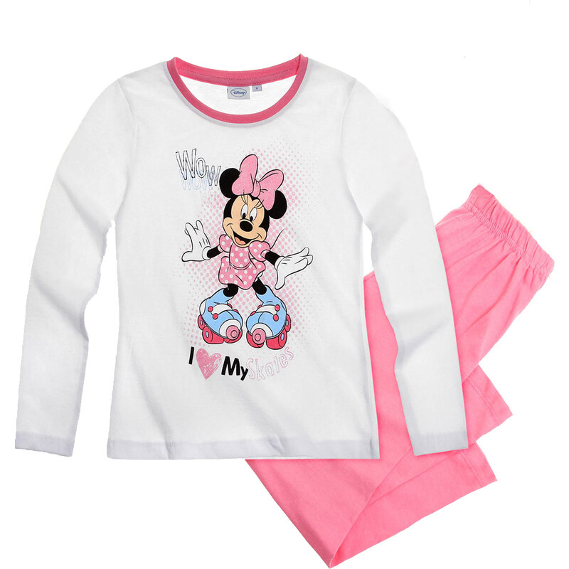 Disney Minnie Pyjama pink in Größe 92 für Mädchen aus 100% Baumwolle