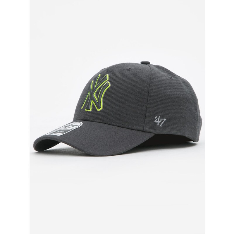 47 Brand New York Yankees MLB Triple Rush Dark Grey Neon Yellow