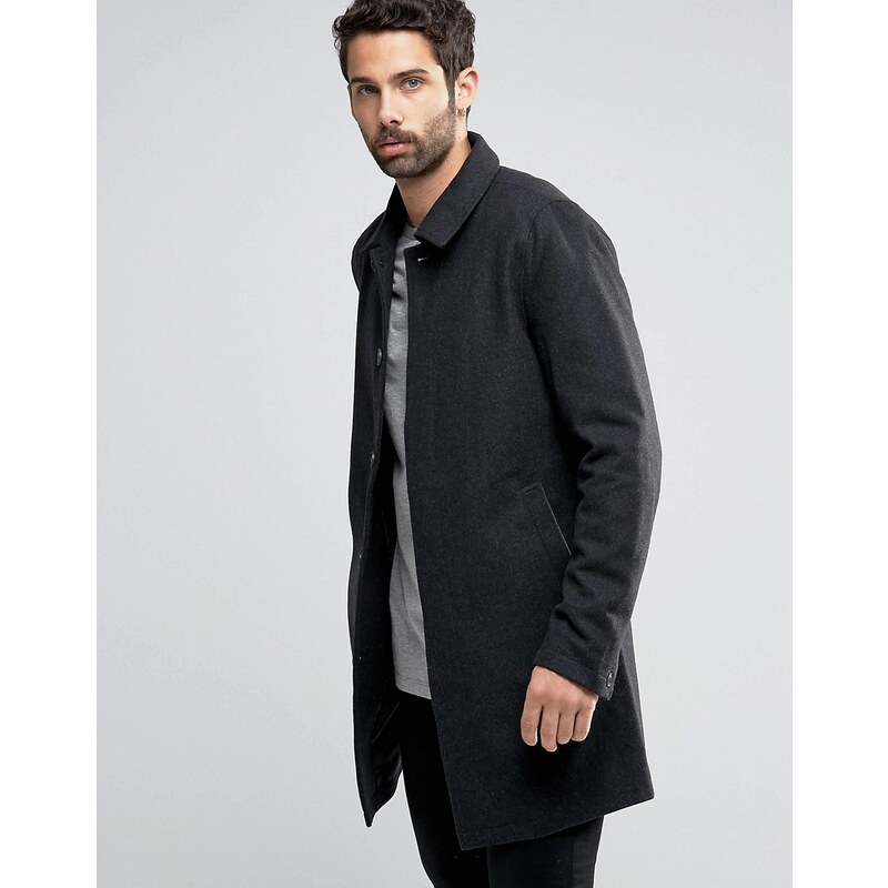 Only & Sons - Trenchcoat aus Wolle - Grau