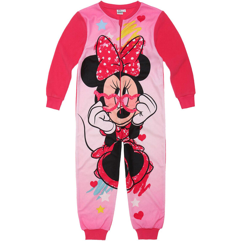 Disney Minnie Jumpsuit pink in Größe 104 für Mädchen aus 100 % Polyester