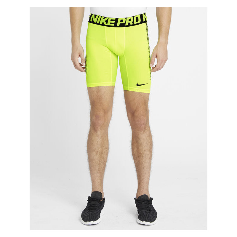 Gelbe Shorts Nike Pro Compression Hypercool 6'