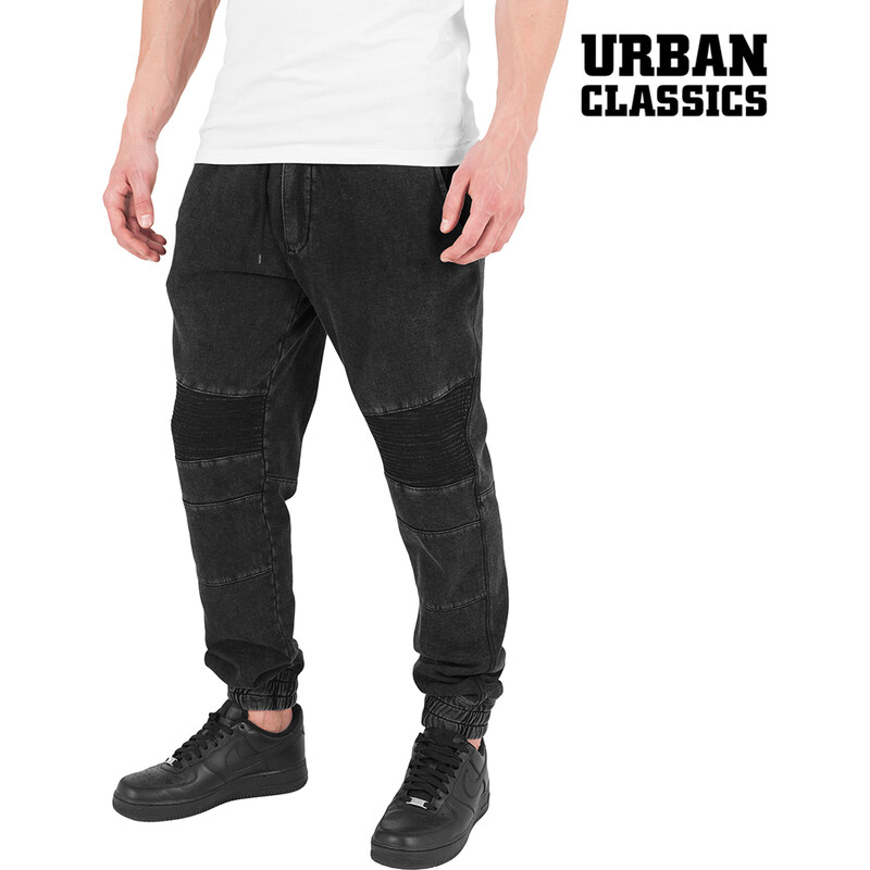 Urban Classics Sweatpants im Bikerjeans-Look - L
