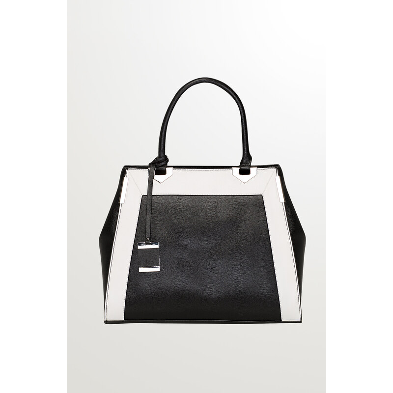 Orsay Zweifarbige Handtasche mit Details
