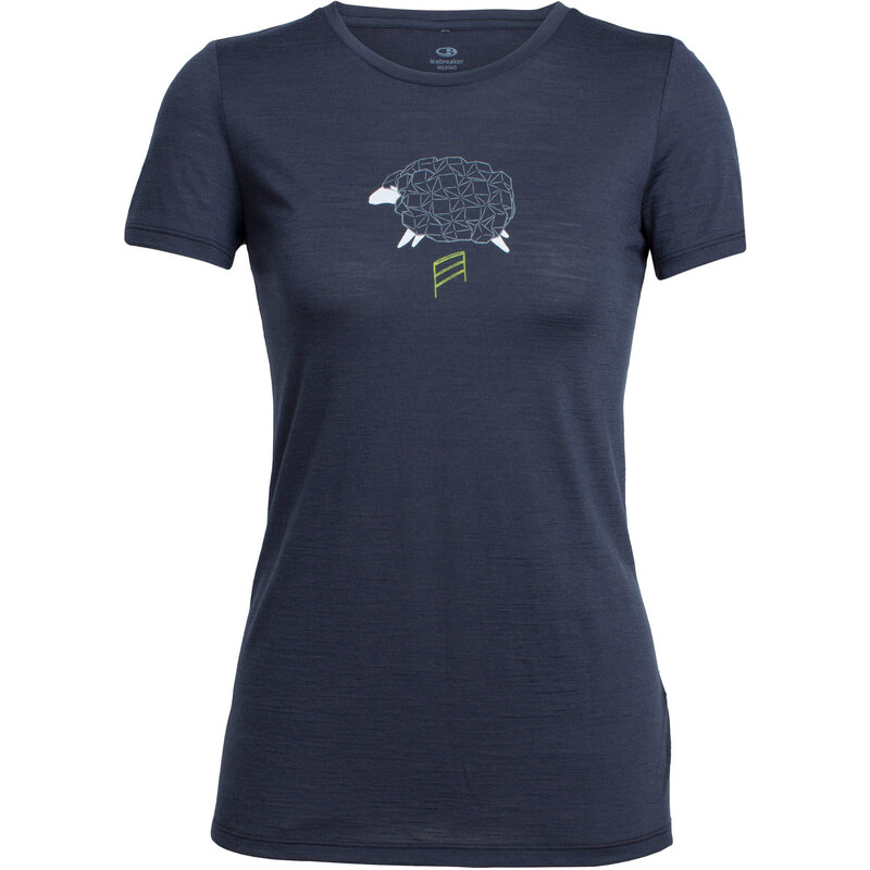Icebreaker Damen Outdoor-Shirt / Funktionsshirt Tech Lite Short Sleeve Crewe Float