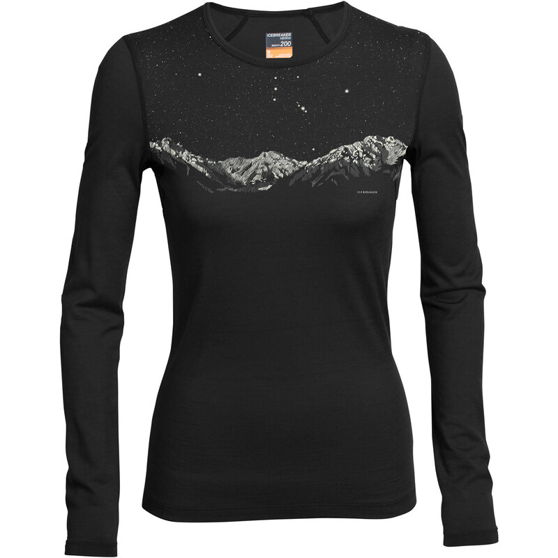 Icebreaker Damen Outdoor-Shirt / Langarmshirt Oasis Long Sleeve Crewe Field
