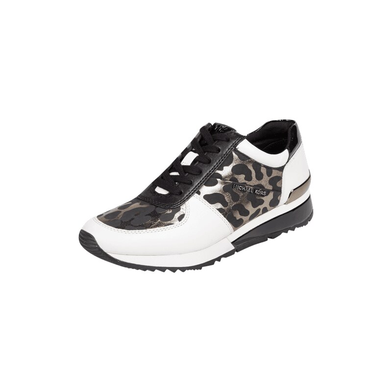 MICHAEL Michael Kors Sneaker aus Leder mit Leopardenmuster