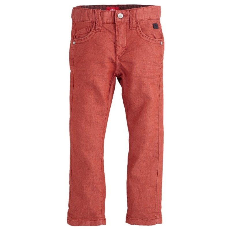 s.Oliver Jeans Straight Leg dark red