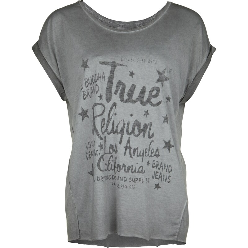 True Religion T Shirt CREW SHIRT ARTWORK