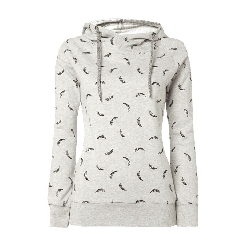 Only Hoodie mit Allover-Print