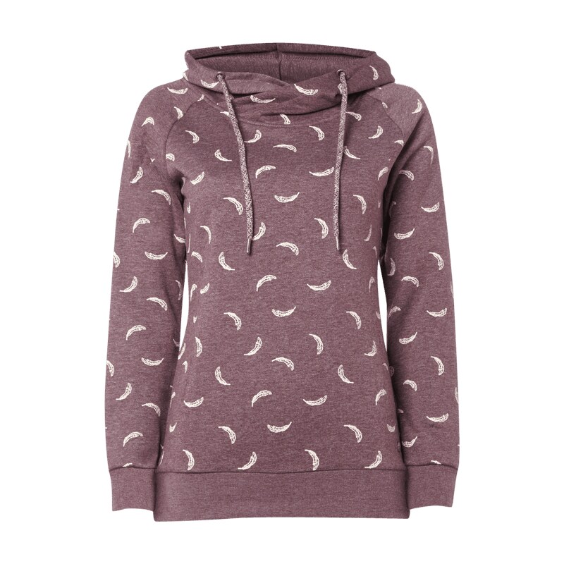 Only Hoodie mit Allover-Print